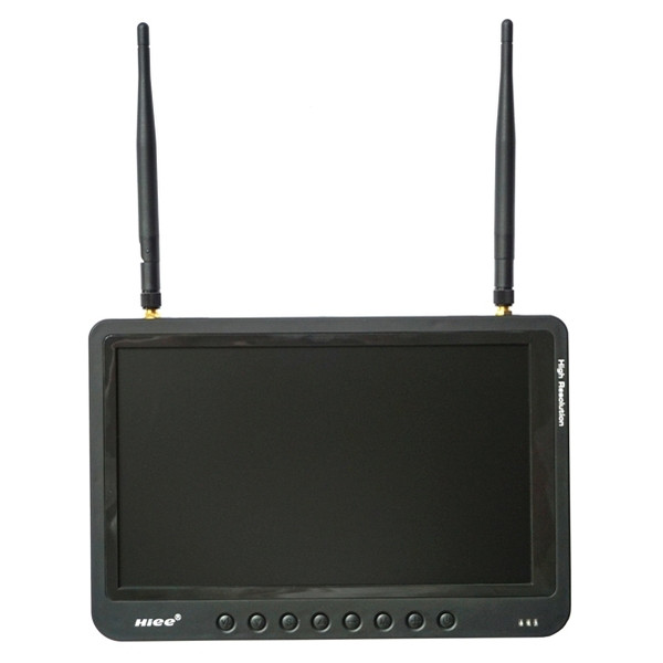 Дисплей HD FPV 9" HIEE HDRM908 1024x600 два приёмника 5.8GHz 32к + адаптер